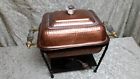 0045642008939 Shastra Hammered Copper Dish Warming Tray Warmer Excellent