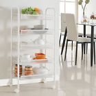 01euz334 Langria Shelves Rolling Cart 768390051766