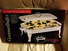 0401872700065 New Covered Buffet Dish Heavy Duty Gourmet Stainless