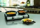 40072006586 06586 Waring 2 Burner Electric