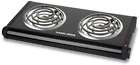 1000watt Spectrum Brands Double 2 Burner Buffet Electric Range Stove Cook Top Portable 500 Black