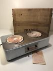 1427 Dominion Vintage Electric Portable Hot Plate Box Model Works