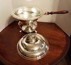 15411 Taunton Sheridan Silversmiths Silverplate Gadroon Chafing Dish