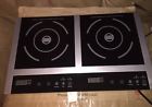 23108-cype Costway Electric Portable Induction Cooker Double Burner Cooktop Digital Disp