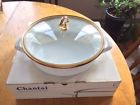 29-240ss Chantal White Enamel Gold