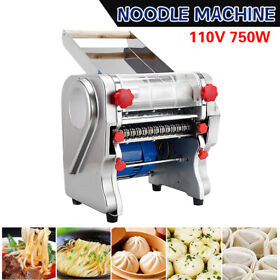 Bi-rss-240c 3mm 9mm 550w Commercial Electric Pasta Maker Machine Stainless Steel Dough Rolle