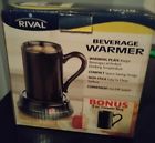 417-1778 Rival Electric Beverage Warmer Black Mug Heater Model New Nib