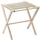 7817236 43797 Fantes Collapsible Pasta And Noodle Drying Rack Natural 781723437976