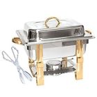 455685 Chafing Dish Buffet Warmer Kitchen Cookware Stainless Steel 689536455685