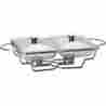 5112477 Not Applicable Towle Living Modernist Chrome-plated Double 1-1 2-quart Oblong Bake And