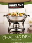 514433 Kirkland Signature Quart Chafing Dish Stainless Steel Catering 096619514434