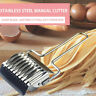 6086848179508 Unbranded Stainless Steel Noodle Cut Slicer Cutter Pastry