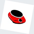 Cmip-a900r 645195324519 Cusimax Infrared Cooktop Mini Red