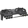 6584 Hurricane Products Portable Cast Iron Double Burner