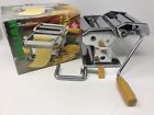 67005 Villaware Pasta Machine Italian Traditions Homemade Stainless Hand Crank Traditional