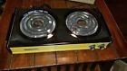 68292 Sears Vintage Portable Electric Table Range Hot Plate Double Burner