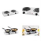 720189167430 Kitchen Countertop Double Burner Stainless Steel Body Ideal