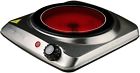 73854 Ovente Electric Countertop Burner Cooking Single Plate Portable 742177973854
