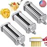 738629959965 Manshan Pcs Pasta Cutter Roller Attachments For Kitchenaid