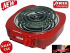 7399 Branded Electric Single Burner Red Hot Plate Heating 072443157399