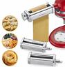 753215416875 Innomoon Pasta Roller And Cutters Attachments Set For