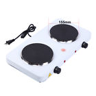 765629241912 New Portable Electric Double Burner Hot Plate Heating