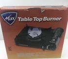 8253 9 Aervoe Max Burton Table Top Gas Burner Black 859176000112