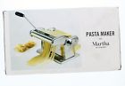848113030077 Martha Stewart Collection Hand Crank Pasta Maker Stainless