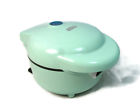 858557007139 Dash Deluxe Waffle Bowl Maker Green Round Countertop