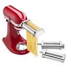 883049456508 Kitchenaid Refurbished Pasta Roller Spaghetti Fettuccine Cutter Stand