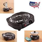 90887 Unbranded Electric Single Burner Black