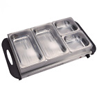 925103785m Megachef Buffet Server Food Warmer With Removable Sectional 0602573510483