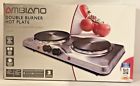 Hd2013b 93589 Ambiano Stove Electric Double Burner Hot Plate Heating Cooking Portable