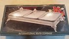 99111124 International Silver Company Plated Covered Triple Baker Qt Liners