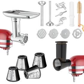 Akiosk Ak-05-ca Meat Grinder And Slicer Shredder Attachments For Kitchenaid Stand Mixer G