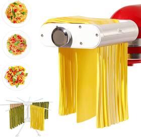 Antree 313096929996 3-1 Pasta Maker Attachment For Kitchenaid Includes Sheet Roller Att