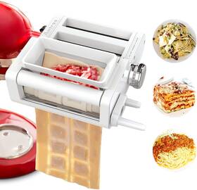Antree 744110349009 3-in-1 Pasta Attachment And Ravioli For Kitchenaid Stand Mixers