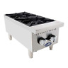 Athp-12-2 Lp Atosa Us Two Burner Commercial Hot Plate Countertop 7550298259053