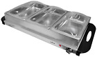 Warmer-3-tray Azpkbfwm33 Nutrichef Server And Food Buffet Hotplate Easy 842893107554