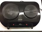 Bd250 Rival Black Solid Double Burner