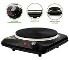 Bgs101b Ovente Countertop Electric Burner With Adjustable Temperature Control 814667023452