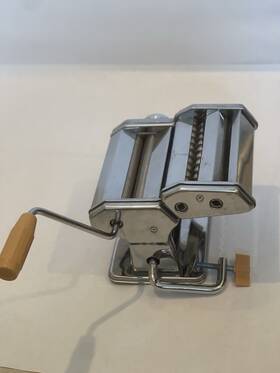 Hom-012-m02 Biltek Stainless Steel Fresh Pasta Maker Roller Machine For Spaghetti Noodle Fettuccine