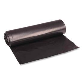 10-bag Boardwalk 749507981350 Super 33 Gal. Black Heavy Grade Can Liner 10-bag/roll 10-roll/carton