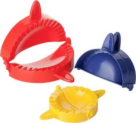 Dpm03 Brew To A Tea Btat- Dough Press Set 3 Pack Empanada Assorted Colors 1