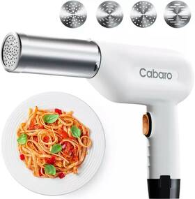Pasta01 Cabaro Handheld Electric Pasta Maker 5-in-1 Cordless Machine Homemade Spaghetti Ramen