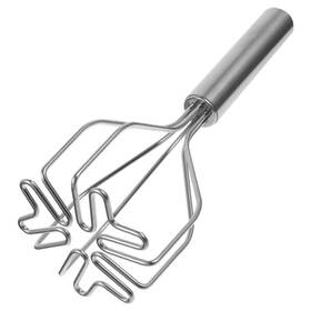 Wa9on280gq01z11plhx8r1m Cabilock Stainless Steel Potato Masher 10.11 Inch 25.70x9.50x5.00cm Silver