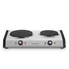 Cb-60 Cuisinart Cast-iron Double Burner Stainless Steel 086279095947