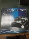 Ce24309-ce1 Continental Electric Single Burner Platinum Series 765167243096