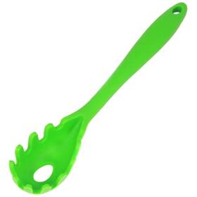 Chef Craft 13341 Premium Silicone Spaghetti/pasta Fork 11.5 Inch Green