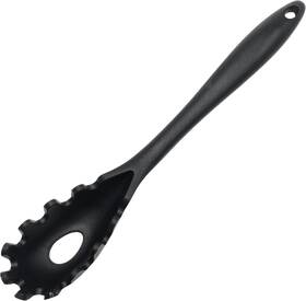 13641 Chef Craft Premium Silicone Spaghetti/pasta Fork 11.5 Inch Black